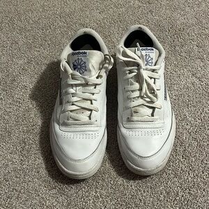 Lightly worn Reeboks Club C